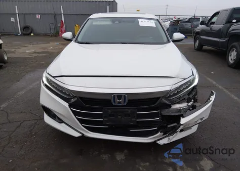 2021 Honda Accord Hybrid Ex from USA, damaged, VIN 1HGCV3F49MA010537